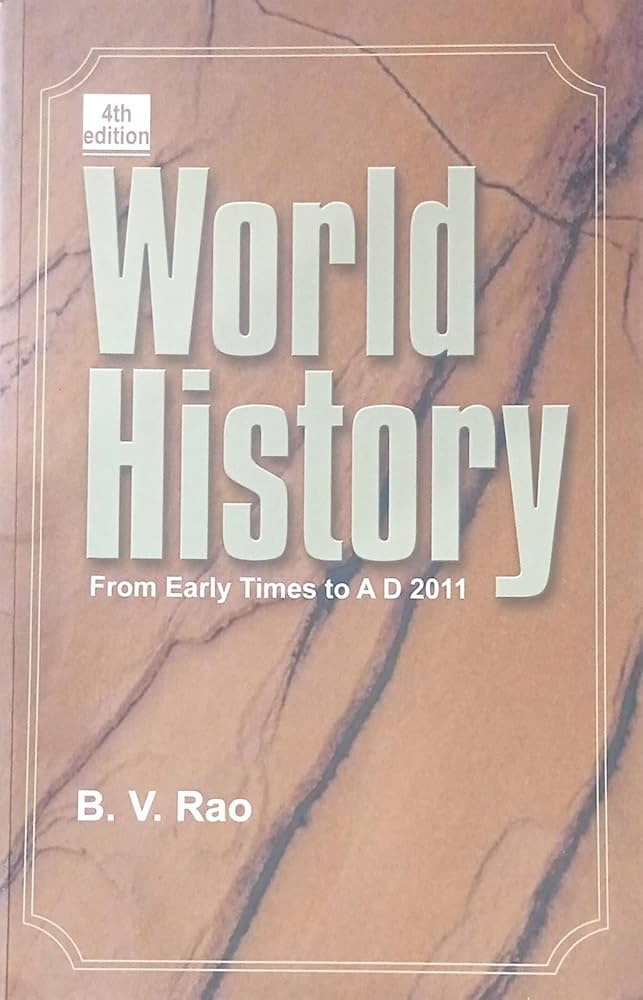 World History By BV Rao