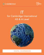 Cambridge International AS & A Level IT Digital Coursebook (2 Years)