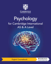 Cambridge International AS & A Level Psychology Digital Coursebook (2 Years)